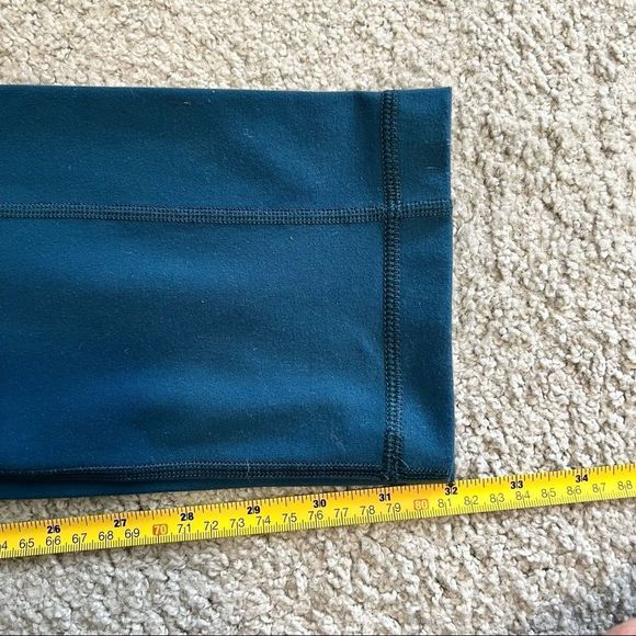 Lululemon Skinny Groove Pant Dark Teal - Picture 15 of 15